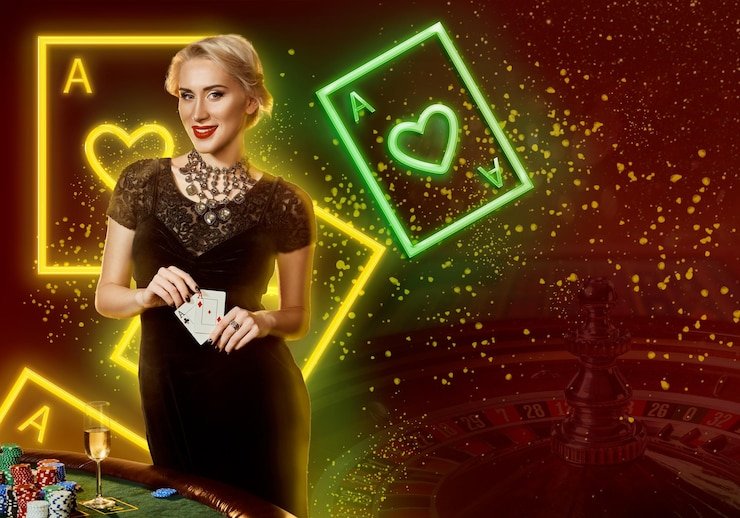 Antarmuka aplikasi mobile qqrolex menampilkan live-dealer tables dan pasar olahraga