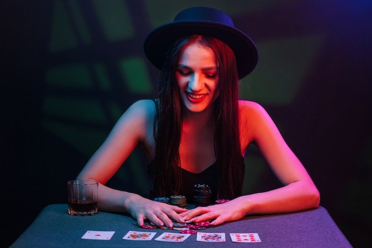 Tampilan meja Hood vs Wolf langsung dengan dealer profesional di studio qqrolex